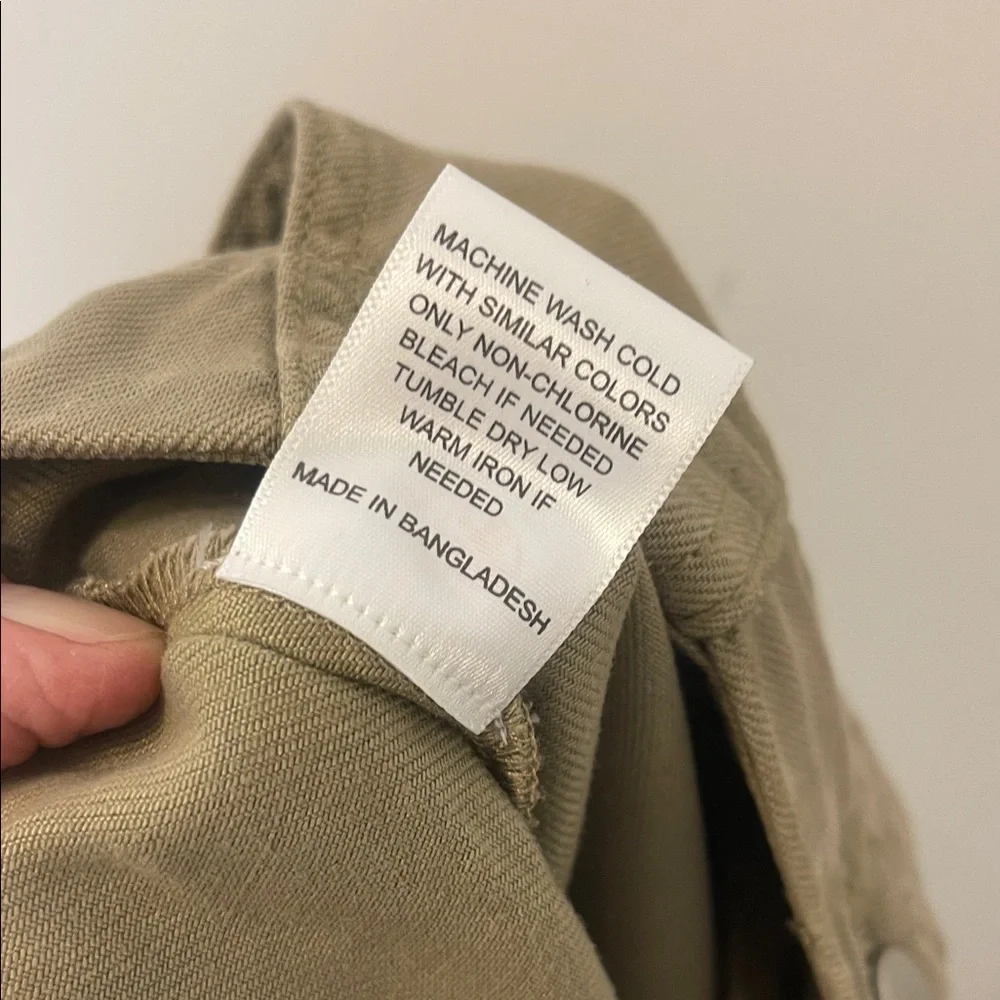 Le’AL.X Women's Tan Cargo Joggers Medium Waist 15”-17” Inseam 28” NWT - Picture 13 of 13